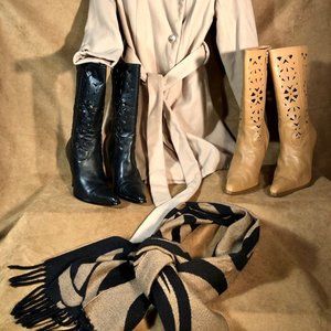 Mia Women's Boots Size 7 Tan Genuine Leather